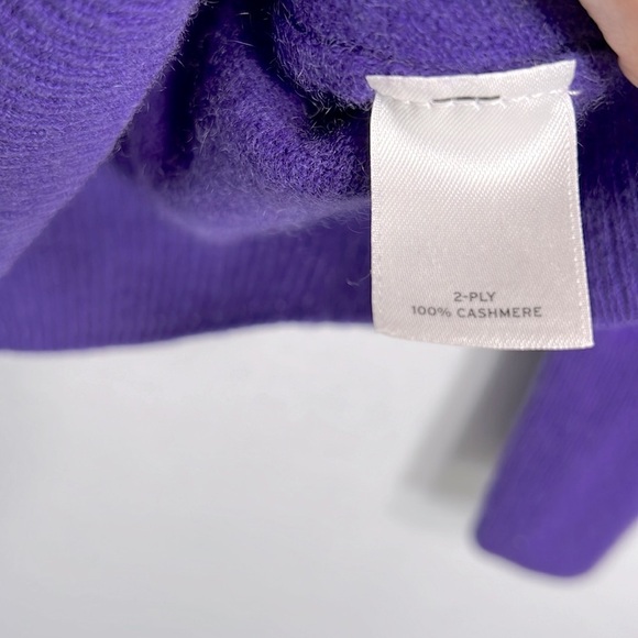 Halogen V-Neck 100% Cashmere Sweater size S - Picture 6 of 9